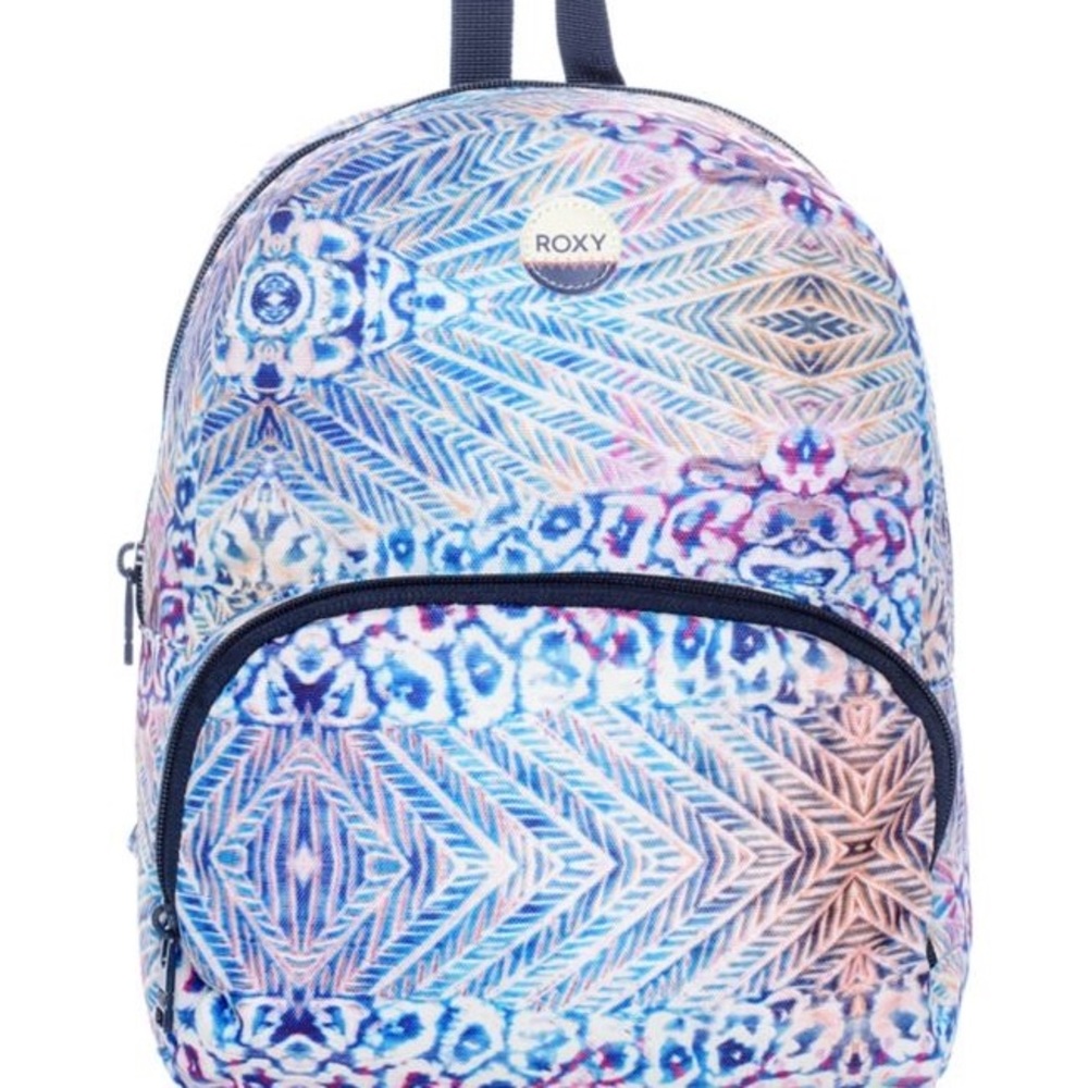Roxy Always Core Blue Multi Mini Backpack - image 1